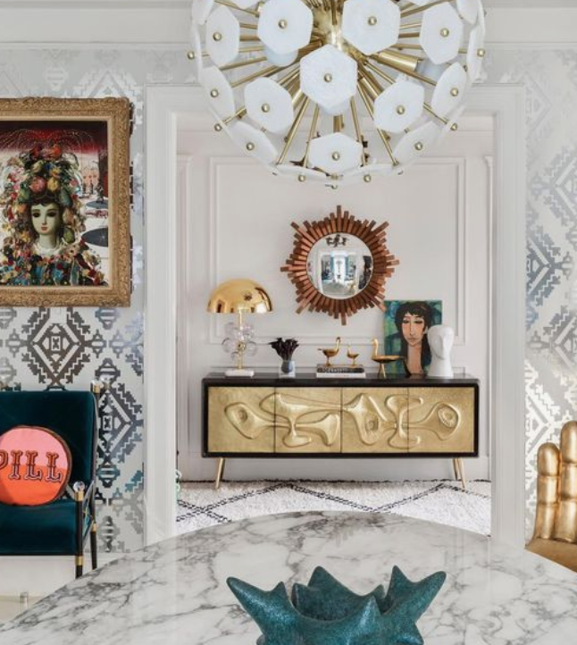 4 Ways To Create A Vintage Hollywood Glam Interior Styled By Dani T - Retro Glam Home Decor